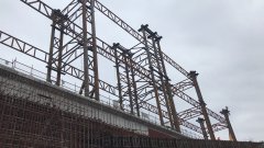 永康156系现场支架已架设完成